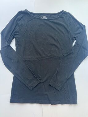 J. Crew Factory Artist Black Long Sleeve Tees (Set if 5)